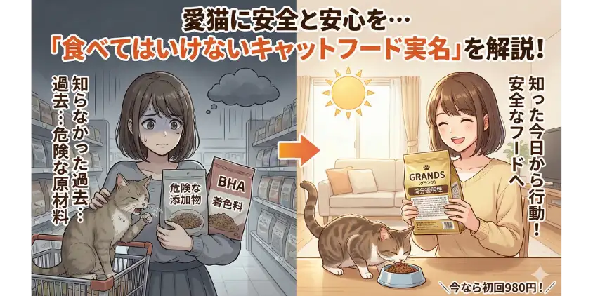 愛猫に安全と安心を…「食べてはいけないキャットフード実名」を解説！