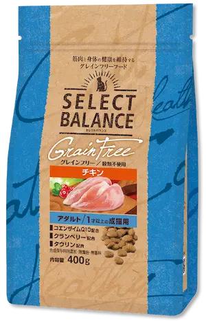 セレクトバランス グレインフリー アダルト チキン パッケージ